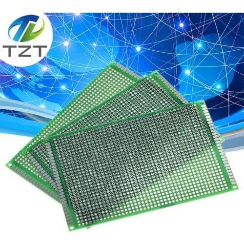 8x12cm 80x120 mm Double Side Prototype PCB Universal Printed Circuit Board Protoboard For Arduino