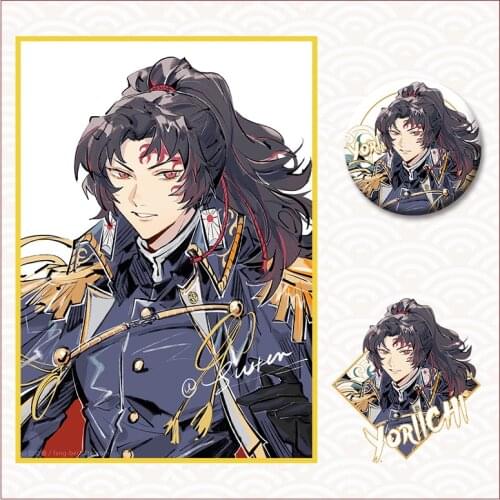 Anime Demon Slayer Kimetsu No Yaiba Cosplay Tanjiro Zenitsu Shinobu Douma Cosplay Badges Acrylic Keychain Gifts For Girls CS270