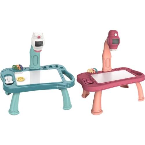Drawing Projector Toy for Kids, Art Projector Projection Drawing Board Tracing Desk Art Tracing Projector Kit Sketch Machine