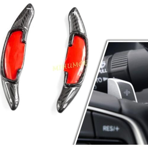 For Honda Accord Civic CR-V MDX ILX TLX Carbon Fiber Paddle Shifter Extension