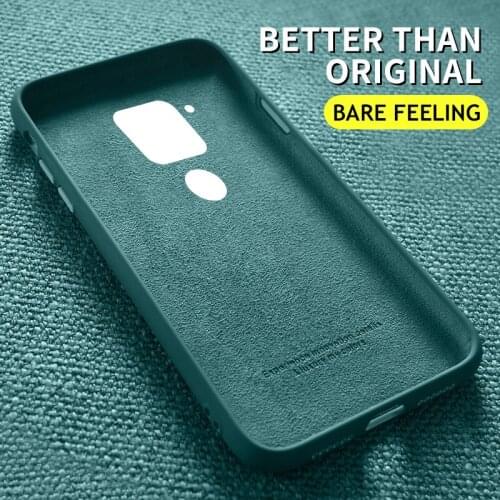 Quality Liquid Silicone Case for Redmi 9C NFC 9 8 8A 9A 9AT Redmi Note 8T 9 8 Pro Max 9S POCO X3 NFC