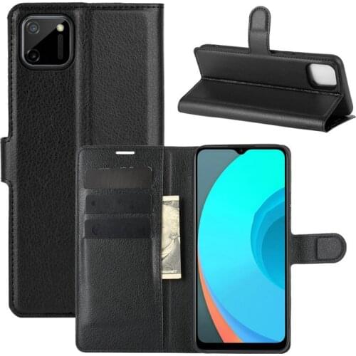 For Realme C11 2021 Wallet Phone Case for Realme C15 C20 C21 Flip Leather Cover Case Capa Etui Fundas