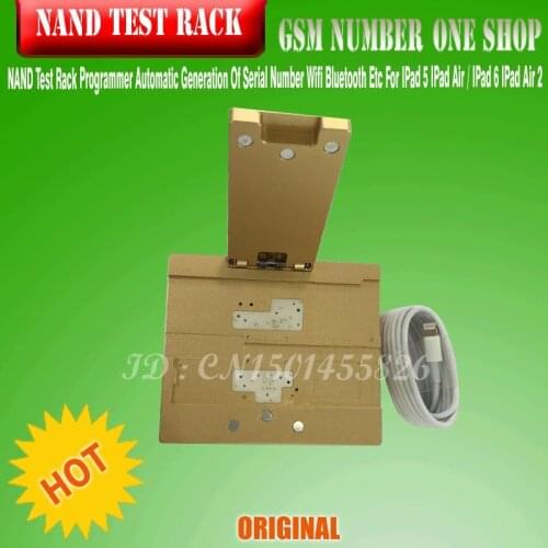 NAND Test Rack Programmer Automatic Generation Of Serial Number Wifi Bluetooth Etc For IPad 5 IPad Air / IPad 6 IPad Air 2
