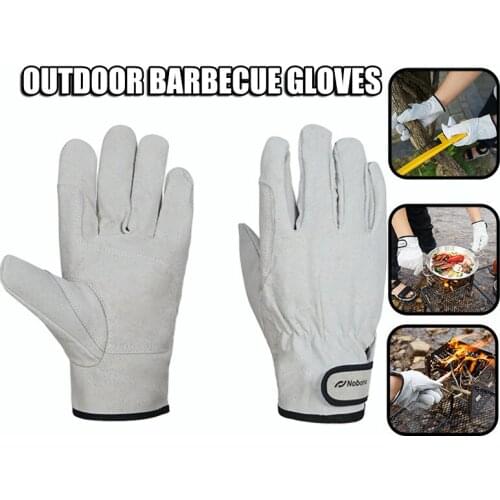 Newly BBQ Work Gloves Resistant to High Temperatures Anti-scalding Gloves Comfortable Work Mitts for Men and Women