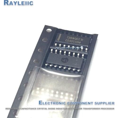 NEW CD4053BM96 SOP16 CD4053BM SOP-16 CD4053M CD4053 IC Multiplexed Switch Chip Free Shipping