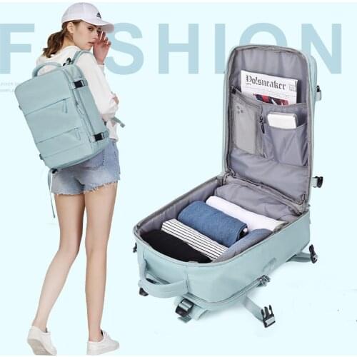 Pink Travel Backpack Casual Daypack Rucksack Computer Bag College Multipurpose Daypack with USB Charging Port Backpack for Women