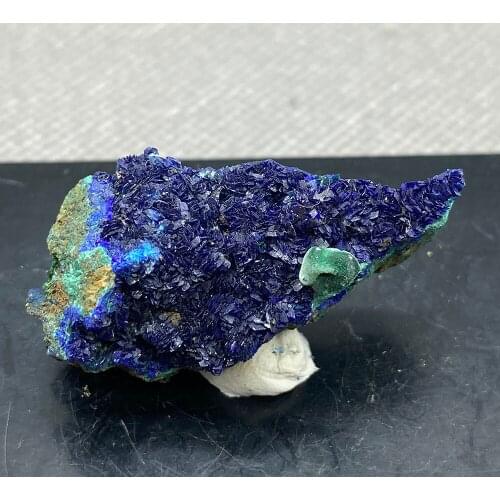 Natural azurite mineral cristal espécime da província de anhui, china