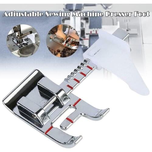 1PC Newest Sew Easy Presser Foot Multifunctional Sewing Machine Accessory for Stitching Consistent Seam Sewing J99Store