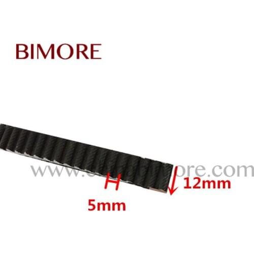 Elevator door motor belt width 12mm pitch 5mm