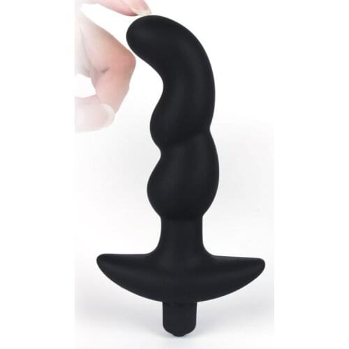 Silicone Anal Beads Butt Plug Vibrator Anal Plug Toy Strapon Dildo Male Prostate Massager Anal Sex Toys For Gays Couple Men