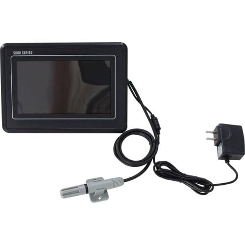 LED Temperature and humidity color screen display instrument