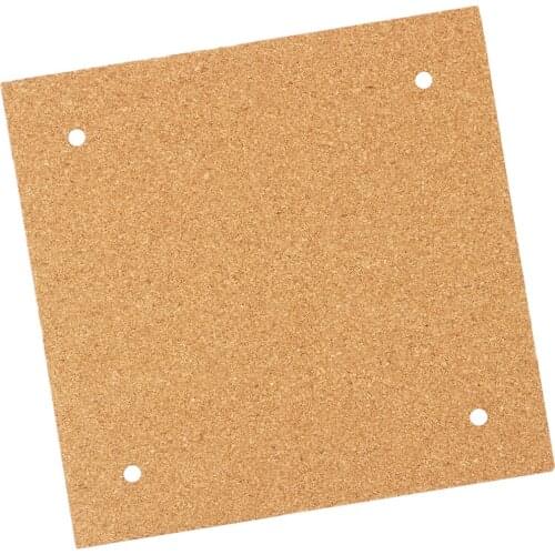 235x235x3mm Cork Hotbed Thermal Insulator for 3D Printer Heat Bed