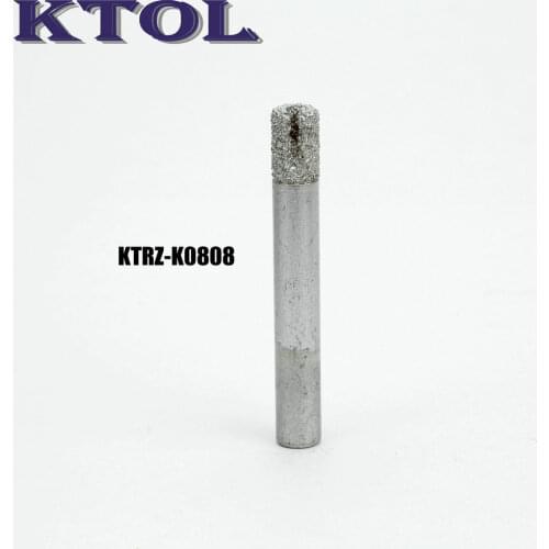 Slot Top!5pcs 8mm Flat-Bottom Emery Diamond CNC Bit Milling Slotting Cutters for CNC stone/marble engraver cutting machine tool