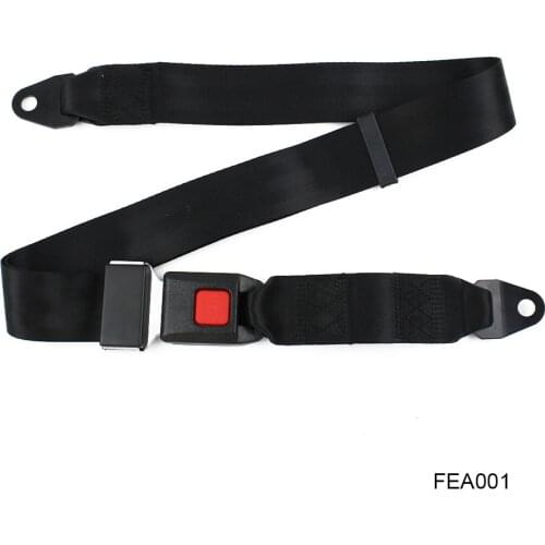 E-mark Certificate Car 2 Point Safety Seat Belt Manufacturer School Bus Safety Belt FEA001