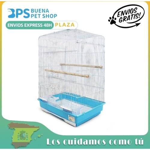BPS large bird cage bird bird bird bird cage Canaries with salty hangers for rest feeder random Color