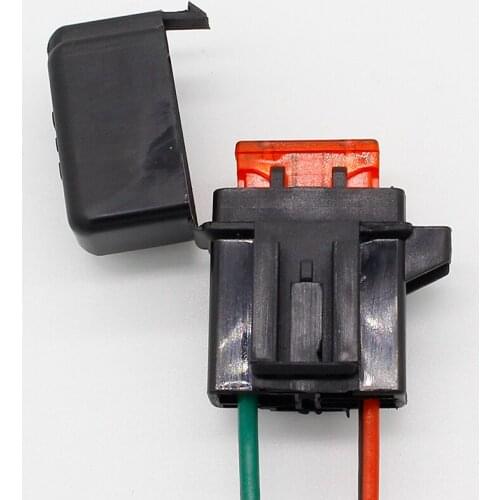 1PCS ATC Fuse Holder In-line AWG Wire Copper 12V 24V Power Blade