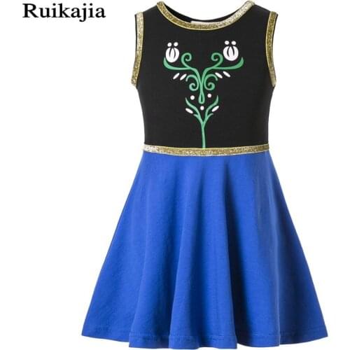 Kids girls children clothes baby dress birthday child deguisement carnival costume infant girl clothing moana belle dress