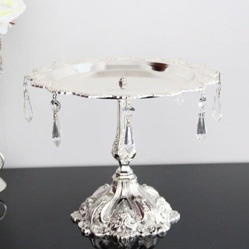 Cake Decorating Tools Crystal Cake Stand Cake Pops Pastry Supplies Set Dessert Display Stand Baking Tray Gold Silver ZCF002