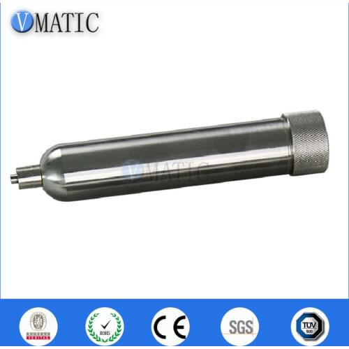 Free Shipping 100cc/ml Corrosion-Resistant Stainless Steel Cones Pneumatic Glue Dispensing Syringe