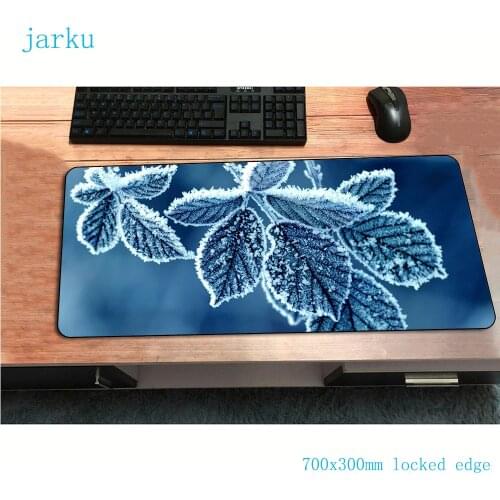 Leaf Earth mouse pad gamer High-end mousepad rubber desk mat 700x400x4mm gaming accessories pc hot sales keyboard mat oversized