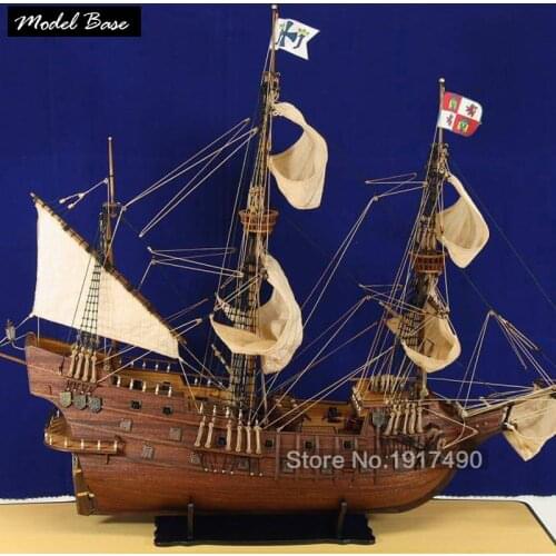 Wooden Ship Models Kits Scale 1/90 3d Laser Cut Model Bots Diy Train Hobby Model Ship Wooden Boats Educational San Francisco1607