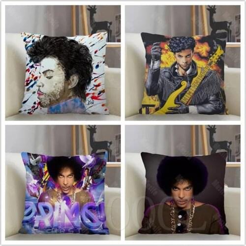 Soft Plush Musife Custom Prince Pillow Case for Home Sofa Car Decor Customize Cushion Cover Printed Pillowcase