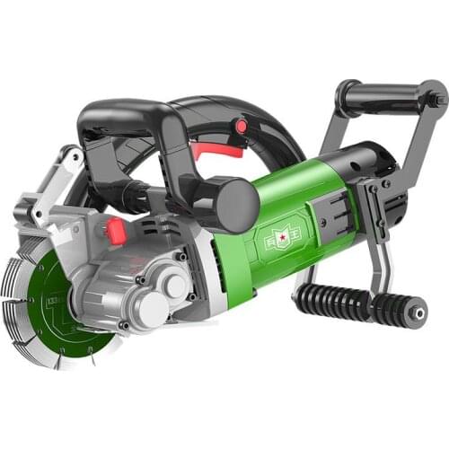 Wall Groove Cutting Machine 220V 38Mm Electric Wall Chaser Groove Cutting Machine Concrete Cutter Notcher Groover Slotting Mach