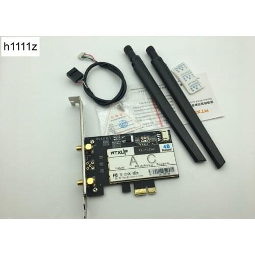 PCIE 7260AC 2.4G / 5G Dual Band Desktop 7260NGW Not 7260HMW 867Mbps Wireless PCI-E Wi-Fi Bluetooth 4.0 WIFI CARD AC-7260 WLAN