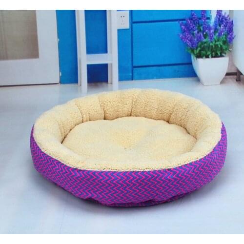 Hot Pet Bed for Dogs Cat Soft Cotton Creative Pet House Dog Bed Puppy Cats House Plush Nest Mat Pad Soild Color Pet Accessories