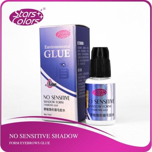 Professional Starscolors Clear eyebrow extension glue individual Makeup Extension No Sensitive No Odor Long Lasting 30days