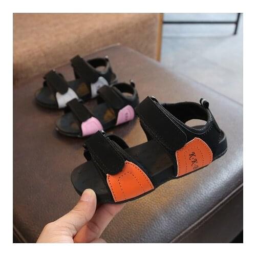 Childrens Sandals For Boys Summer Sandals Children Soft Sole Beach Sandals Baby Anti-Slip Cute Shoes Baby Girls Shoes