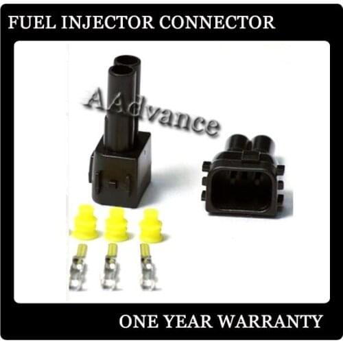 Fuel Injector OBD2 Connector Male With Pins and Seals