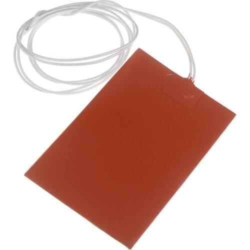 300W 220V Engine Oil Tank Silicone Heater Pad Universal Fuel Tank Water Tank Rubber Heating Mat Warming Accessories 10 x 15cm