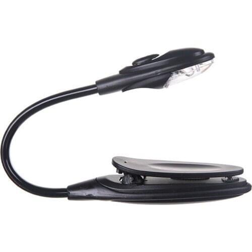 Led Book Light Mini Clip-On Flexible Bright LED Lamp Light Book Reading Lamp For Travel Bedroom Book Reader Christmas Gifts
