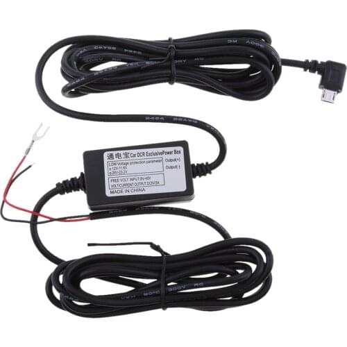 4m Car Dash Camera Cam Hard Wire Kit Micro USB For Car Dash Cam Camcorder DVR Car Electric Accessory