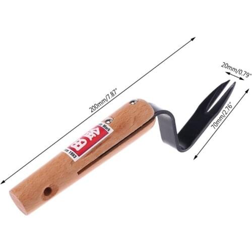 Forked Head Hand Weeder Puller Remove Weeds Shovel Garden Trimming Tools Gadgets