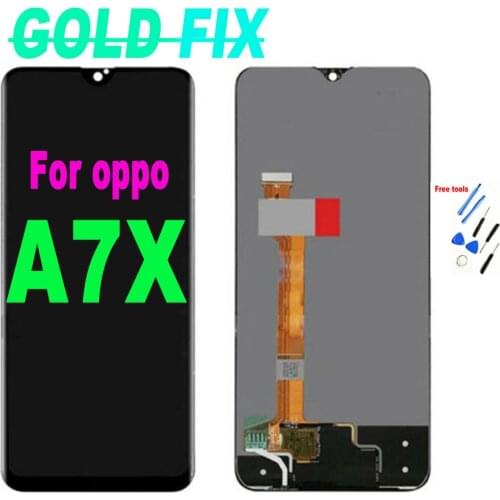 For OPPO A7X LCD Display Touch Screen Digitizer Assembly for OPPO AX7 Screen Replacement repair parts