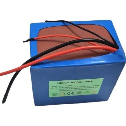 24V27Ah rechargeable lithium ion battery pack in stock