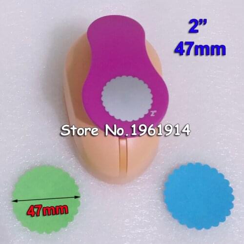 5cm Hole Punch Cortador De Papel Circle Shaped Craft Punchers Diy Scrapbooking Punches Furador Perfurador Paper Cutter