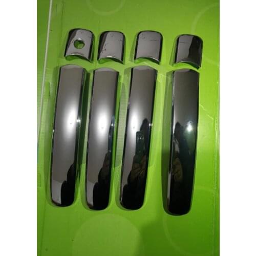 Car styling for Nissan X-Trail X trail T31 2008 - 2013 ABS Chrome Door Handle Bowl Door handle Protective covering Cover Trim