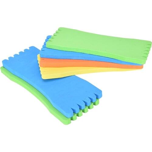 4 Sizes EVA Foam Fishing Wire Board Winding Line Board Pesca JETTING Fishing Tackle Accessories Fishing Tools 10Pcs