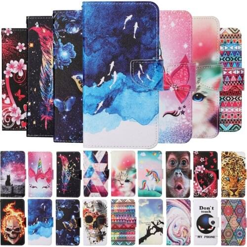Flip Wallet Leather Case For Xiaomi Redmi Note 9 9A 9C 9T 9S 10 10S Pro 9AT NFC Phone Card Slot Holder Stand Book Cover Painted