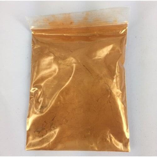 Red Gold pearl pigment dye ceramic powder paint coating for Craft coloring for leather Never Fade 50 gram