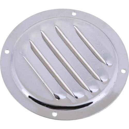 Round Louver Vent 103mm - 304 Stainless Steel - Marine Yacht RV
