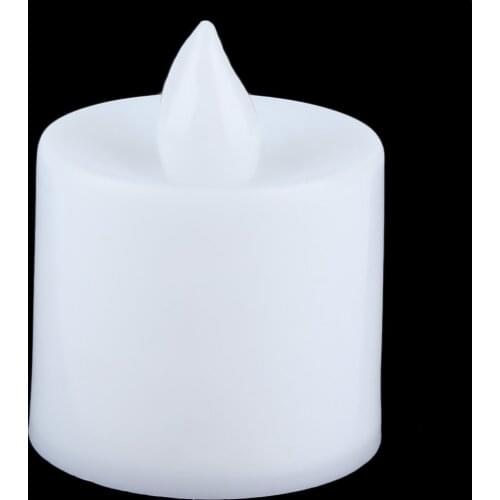 Hot 1 PC Multicolor Creative LED Candle Multicolor Lamp Simulation Color Flame Tea Light Home Wedding Birthday Party Decoration