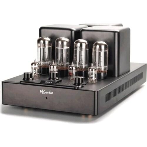 Magic sound 6L6 purely manual scaffolding tube power amplifier, output power: 32w*2, signal-to-noise ratio: 95db