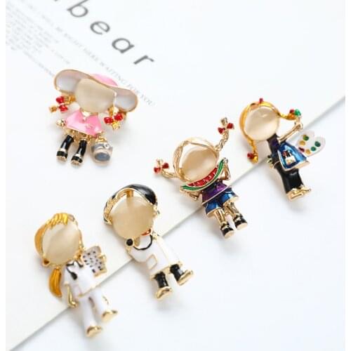 Medical Brooch Pin Enamel Nurse Jewelry Fashion Badge Bag Jewelry Gifts For Doctors And Nurses Doctor Boys And Girls Brooches