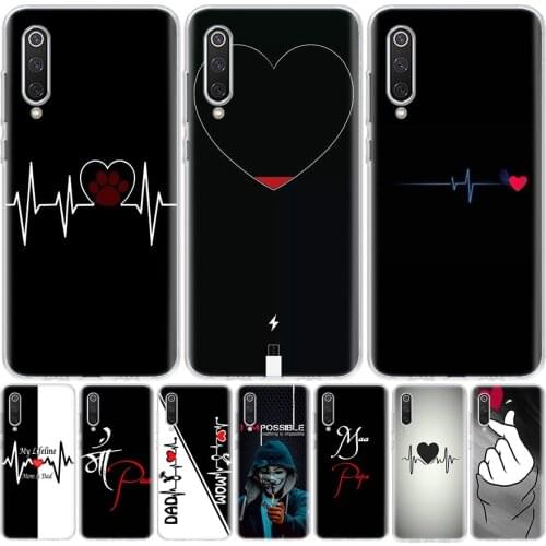 Trends Youth Mom and Dad Love Phone Case For Xiaomi Mi 11 9 8 A3 A2 A1 CC9 E 9T 10T Note 10 Lite F2 Pro F3 X3 6X 5X F1 Coque Cov