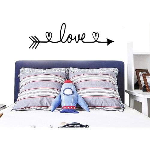 New Design Love Wall Decal Living Room Removable Mural For Living Room Kids Room Waterproof Wall Art Decal