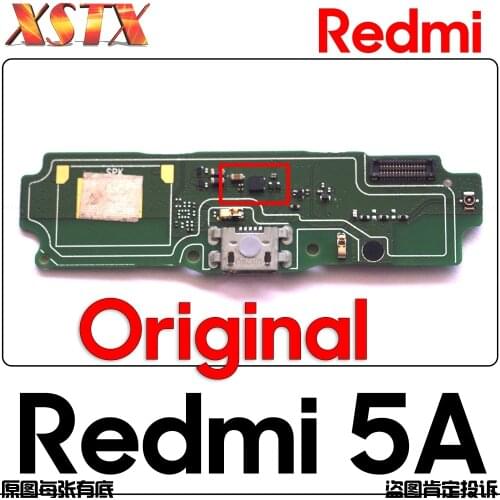 Original for Redmi 6A 5A 4A USB Charging Dock Port Connector Board With Microphone Mic